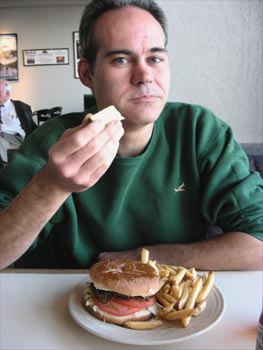 T and the Greatest Cheeseburger