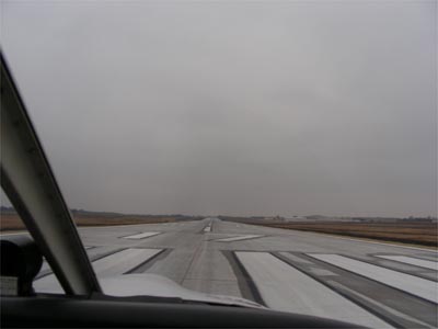 On the ground