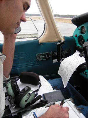 Getting clearance via cell phone