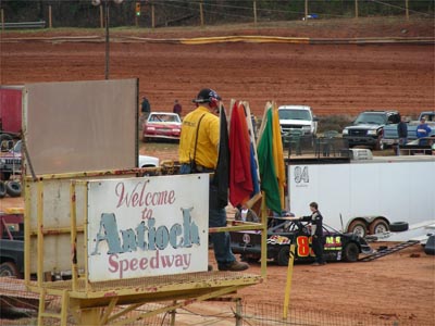 The flag guy