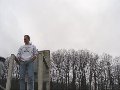 The greenhouses are in a flood plain area, so utility meters are elevated