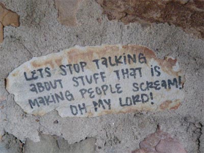 Graffiti at The Old Mill