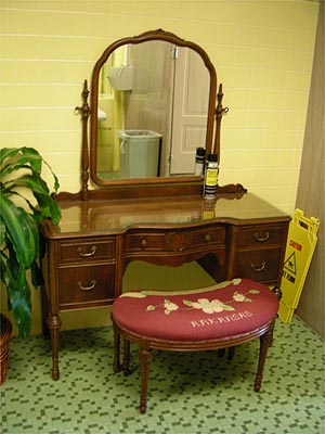 1st floor women's restroom