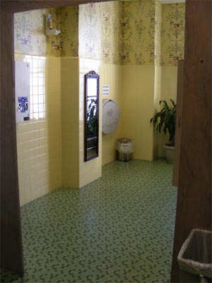 1st floor women's restroom