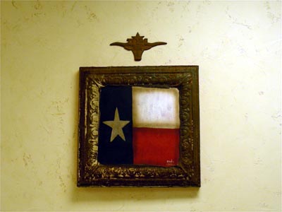 Texas flag painting