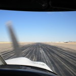 We only needed a tiny bit of the runway