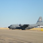 C-130 pulling ahead