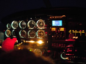 Panel by night