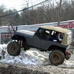 Jeep and snow Jeep and snow