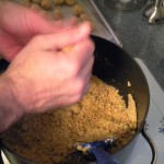 Making peanut butter balls
