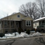 A finished Habitat house