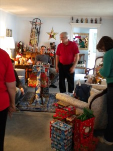 Opening presents