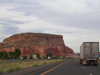 Red rocks