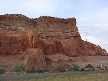 Red rocks