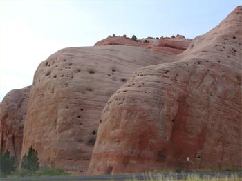 Red rocks