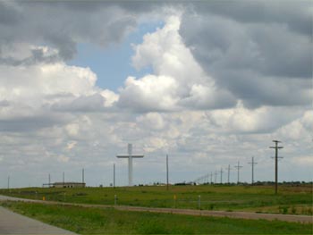 Giant cross