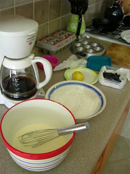 Æbleskiver ingredients