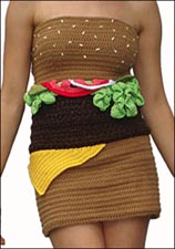 Burger dress