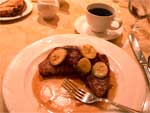 french toast with carmelized bananas