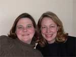 Ted's sister Bethany and her friend, Carol