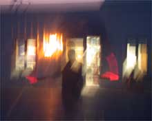 Lineman at night