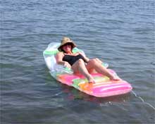 Soni floats